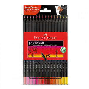 Lapices Faber Castell Supersoft Neon/pastel X 12 Colores