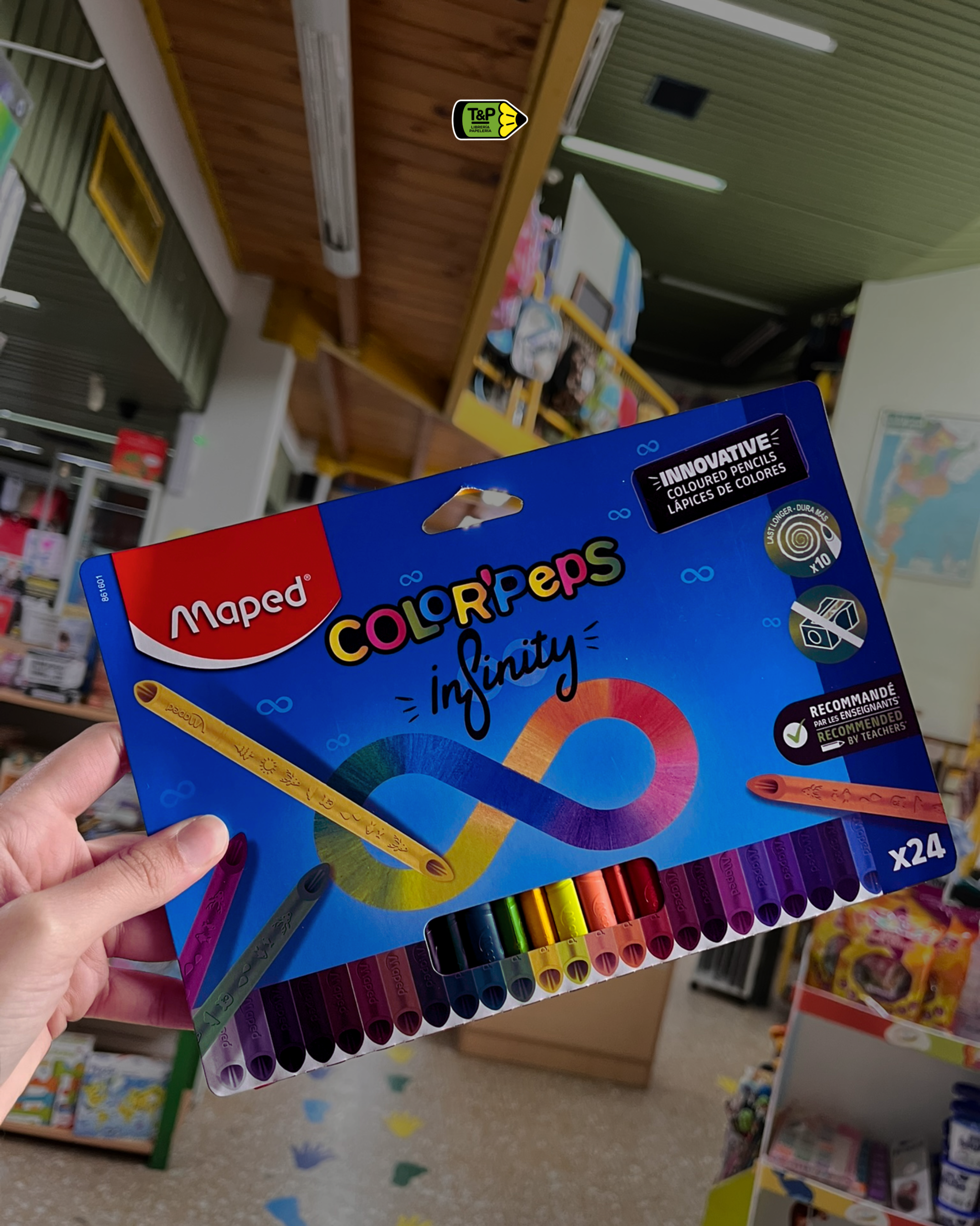 Lápices Maped Color'Peps Infinity (x24)