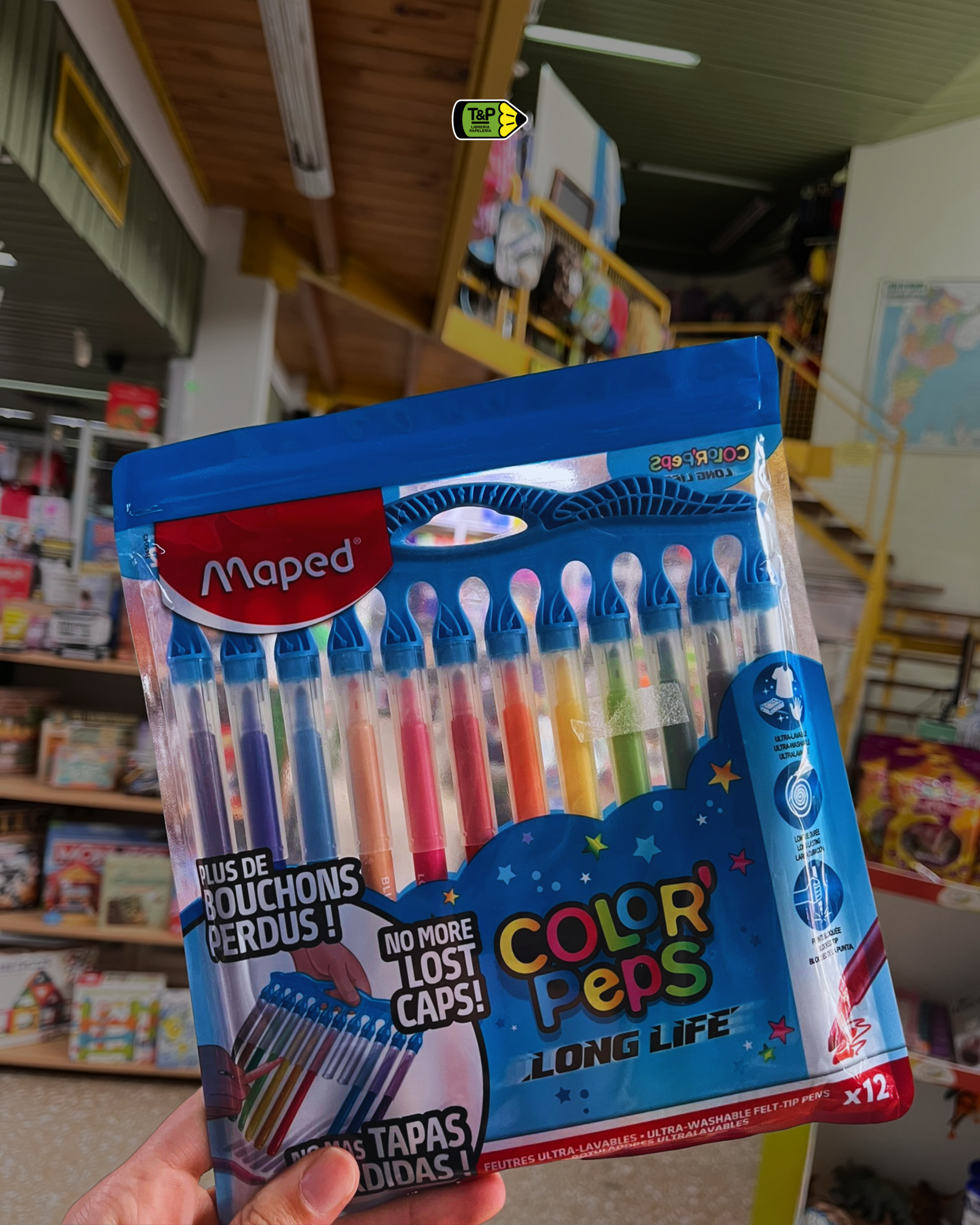 Marcadores Maped Color'Peps Long Life
